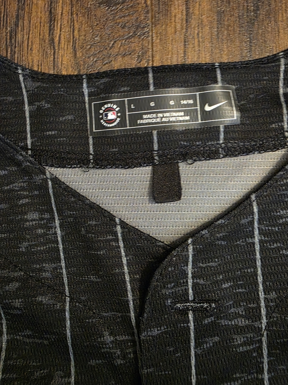 Nike White Sox Southside Pinstripe Baseball Jersey - Picture 4 of 8